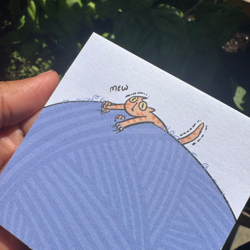 Anxious Cat Sticky Notes | 3x3" 50 page Sticky Notes