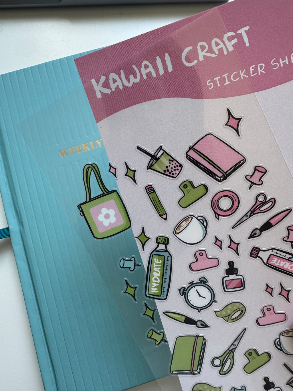 Kawaii Craft Sticker Sheet