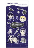 Wednesday Sticker Sheet