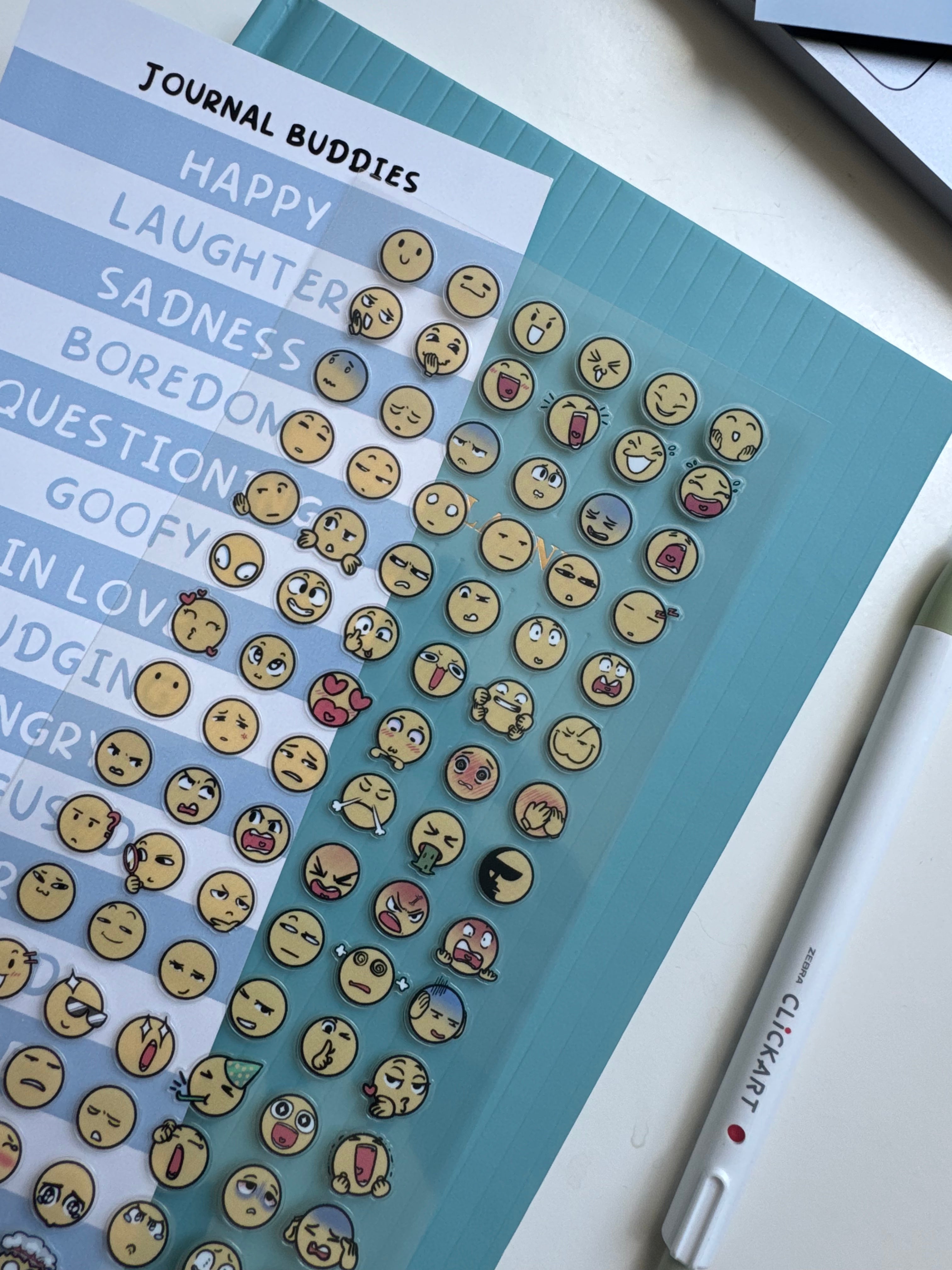 Journal Buddies Sticker Sheet