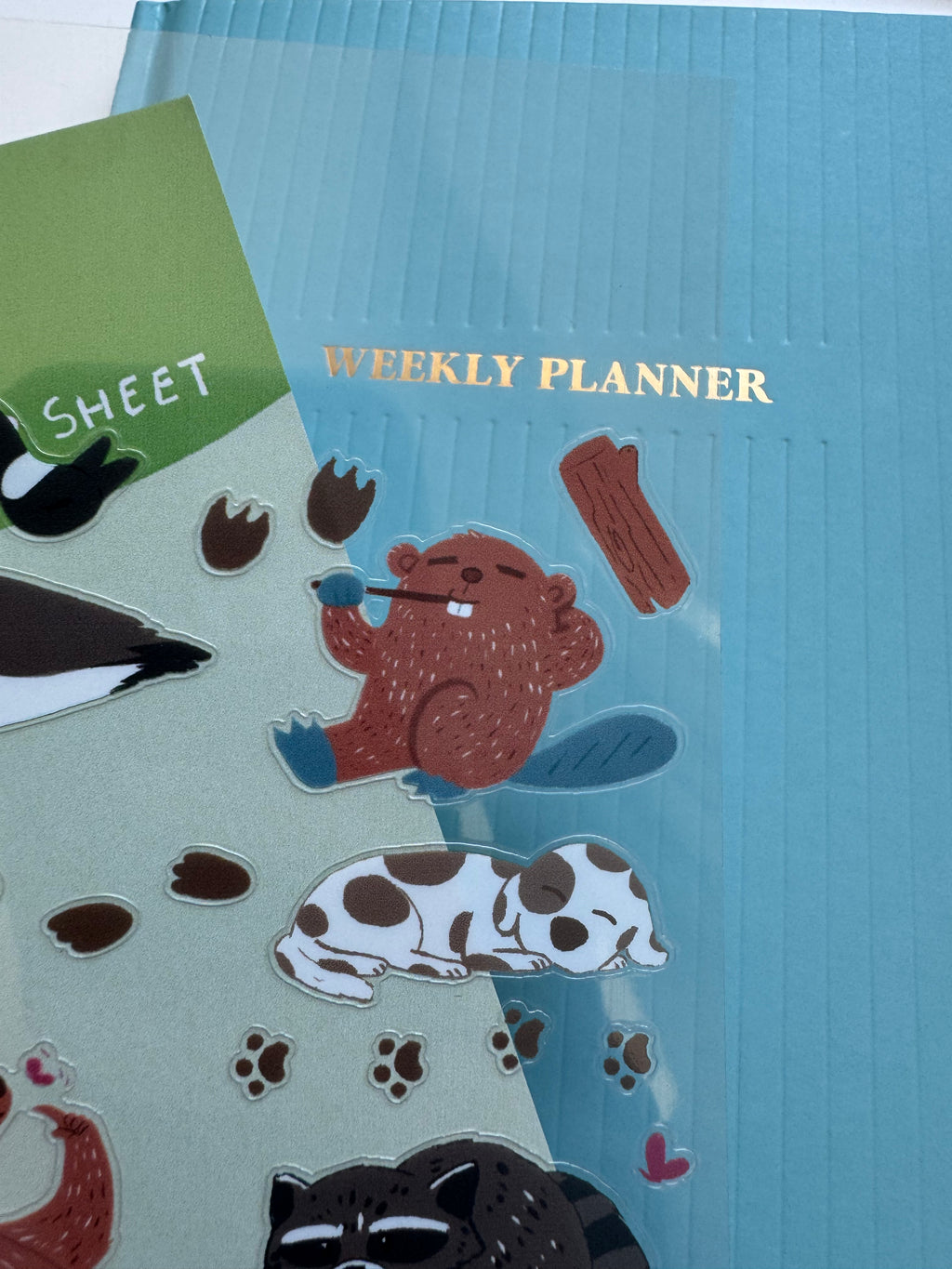Maple Lazy Lot Sticker Sheet